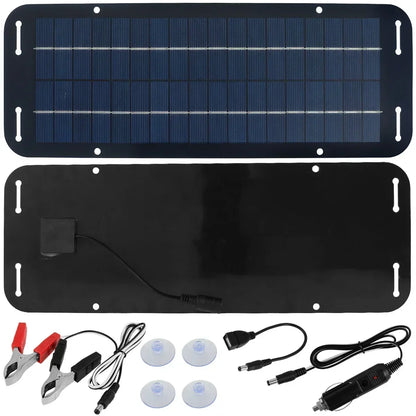 Zonnepaneel camper met oplaadset – Voor laptop, verlichting en meer
