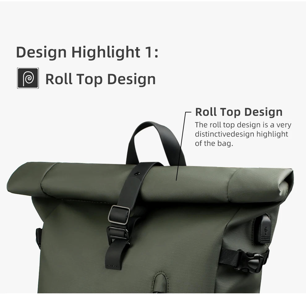 Laptop tas met USB-oplaadpoort – Handig voor onderweg