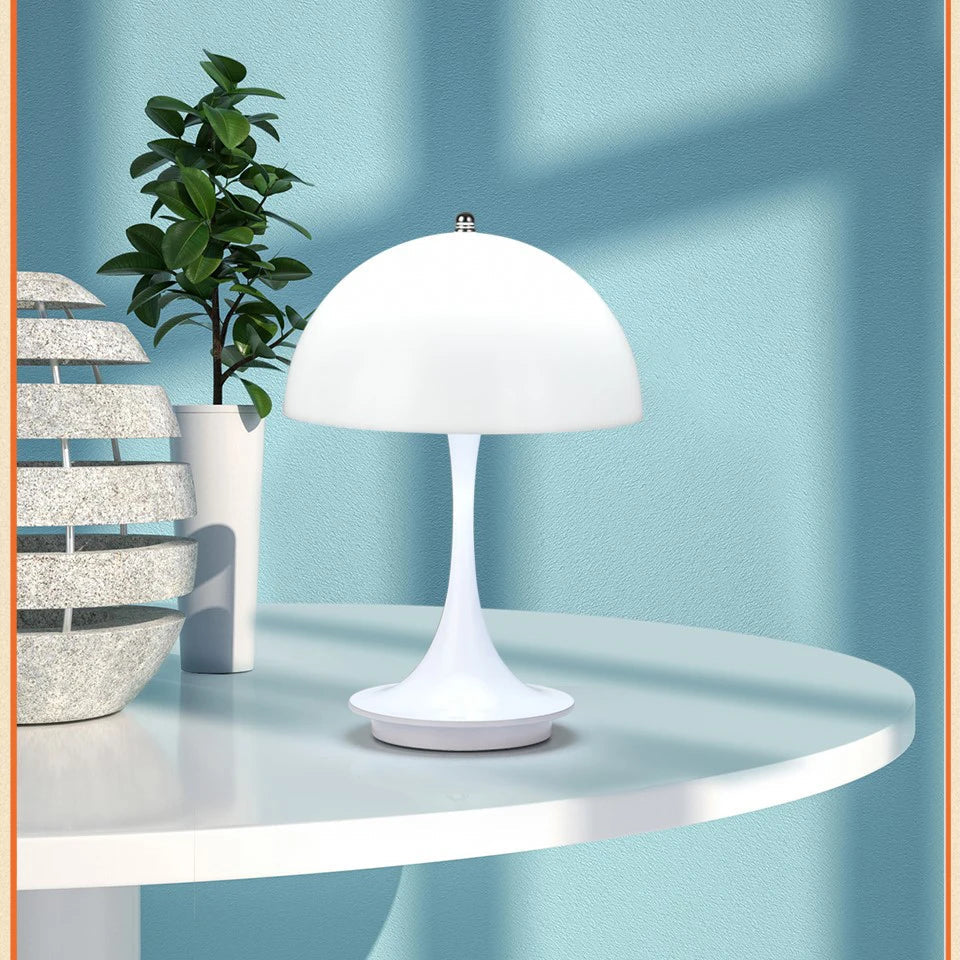 Luxe glazen nachtkastlamp – Tijdloos en stijlvol