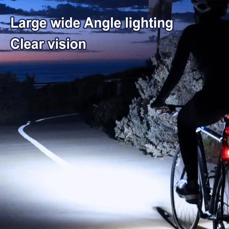 Action fietslamp met heldere witte straal