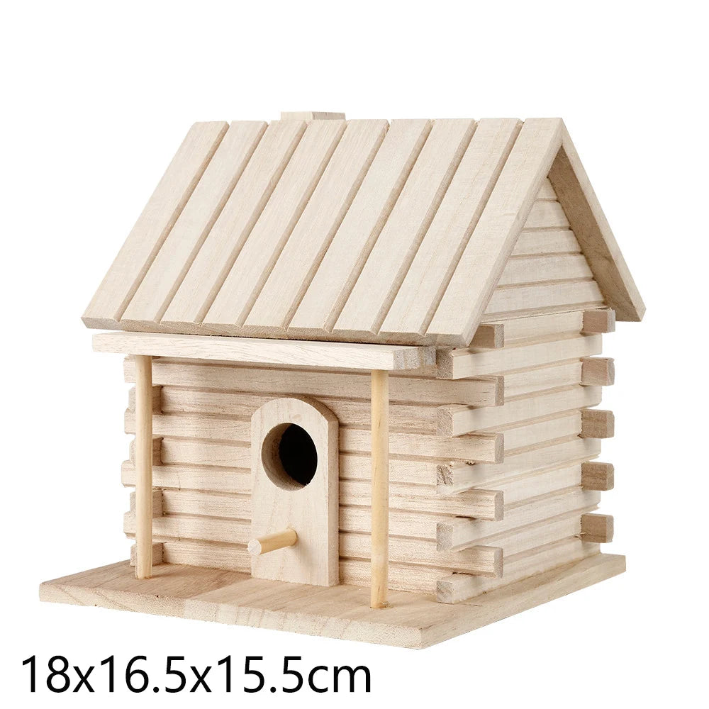 Vogelhuisje met sitestokje – Handig voor vogels