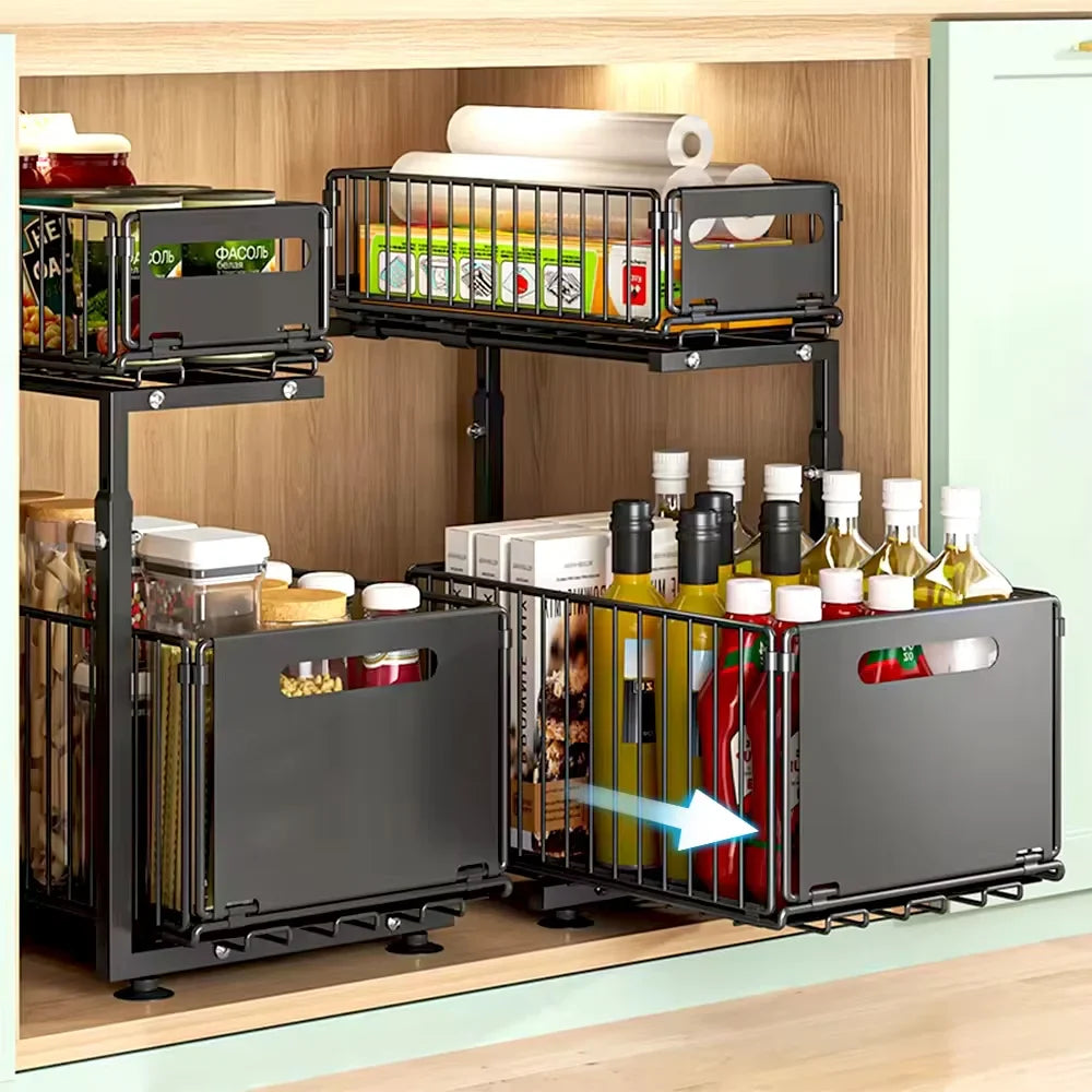 Kruidenrek keuken met stevige houten planken