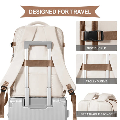Rugzak als handbagage met opvouwbare functie