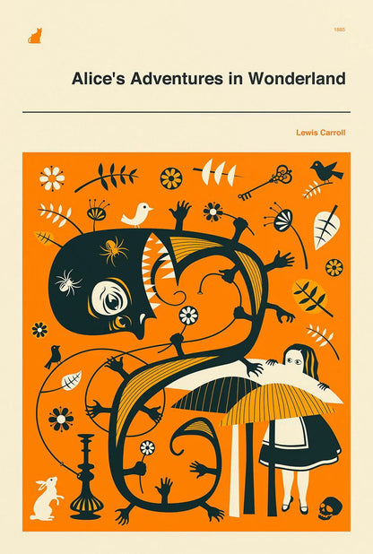 Poster met grafisch ontwerp in kleur
