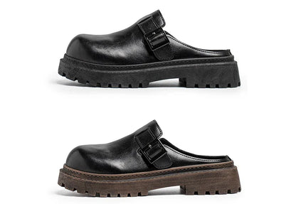 Heren schoenen met flexibele rubberzool