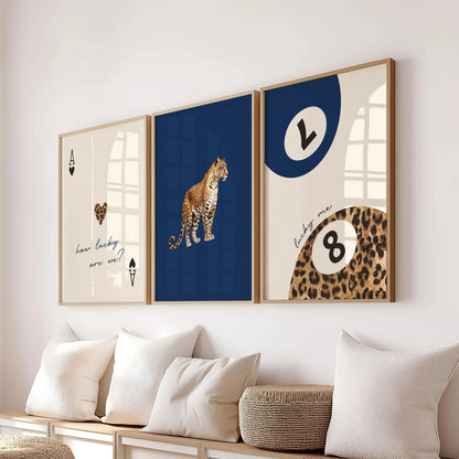 Kinderposter met vrolijke kleuren