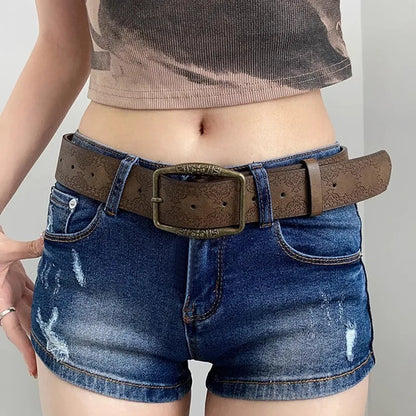 Riem in vegan leer met matte finish