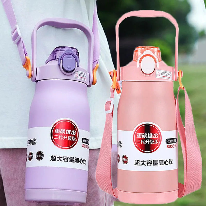 Thermosfles voor wandelen – Licht en draagbaar