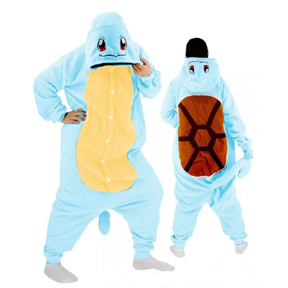 Onesie man met fleece – Warme en zachte stof