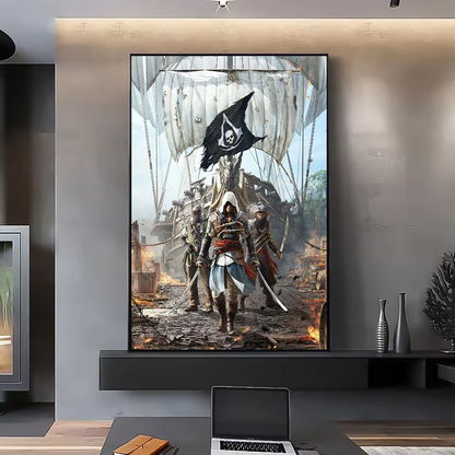 Poster in barok of klassiek thema