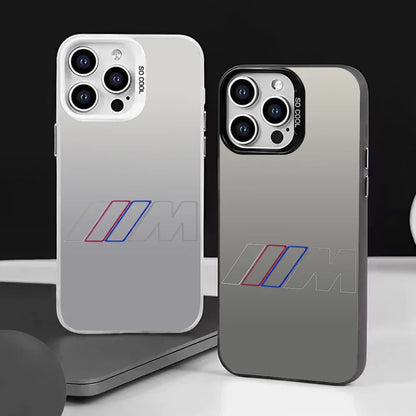 Metallic look telefoon hoesje iPhone 15