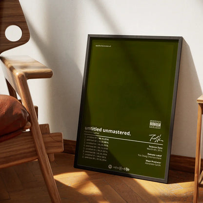 Poster met typografie – Eenvoudig en krachtig