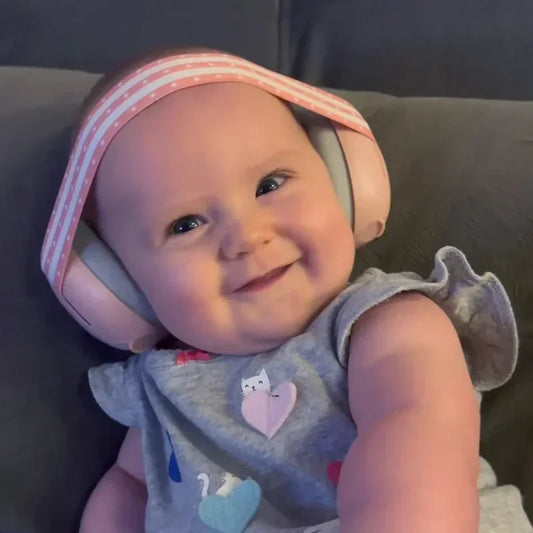 Koptelefoon voor baby's met verstelbare band – Groeit mee met je kind