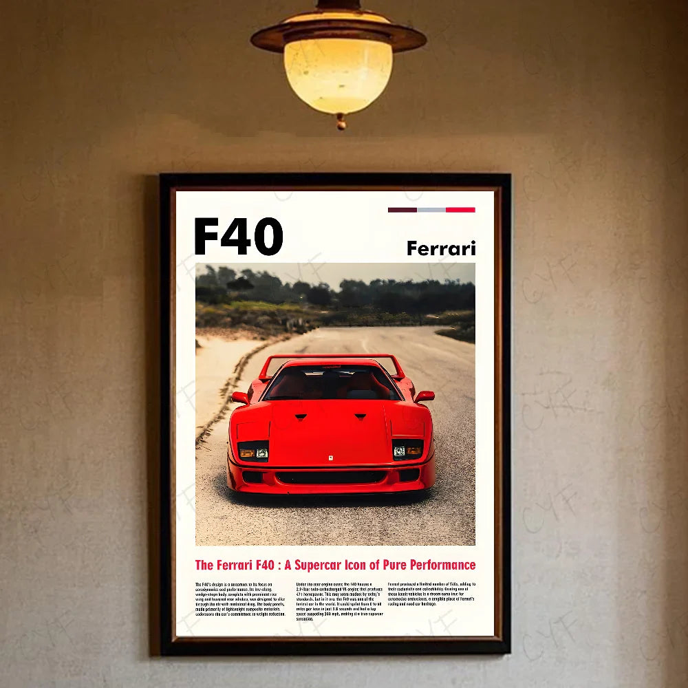 Posterstore decor voor minimalistisch interieur