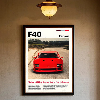 Posterstore decor voor minimalistisch interieur