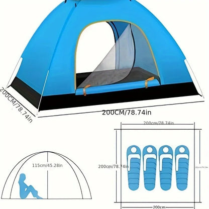 Camping tent met thermische bescherming – Koeler in de zon