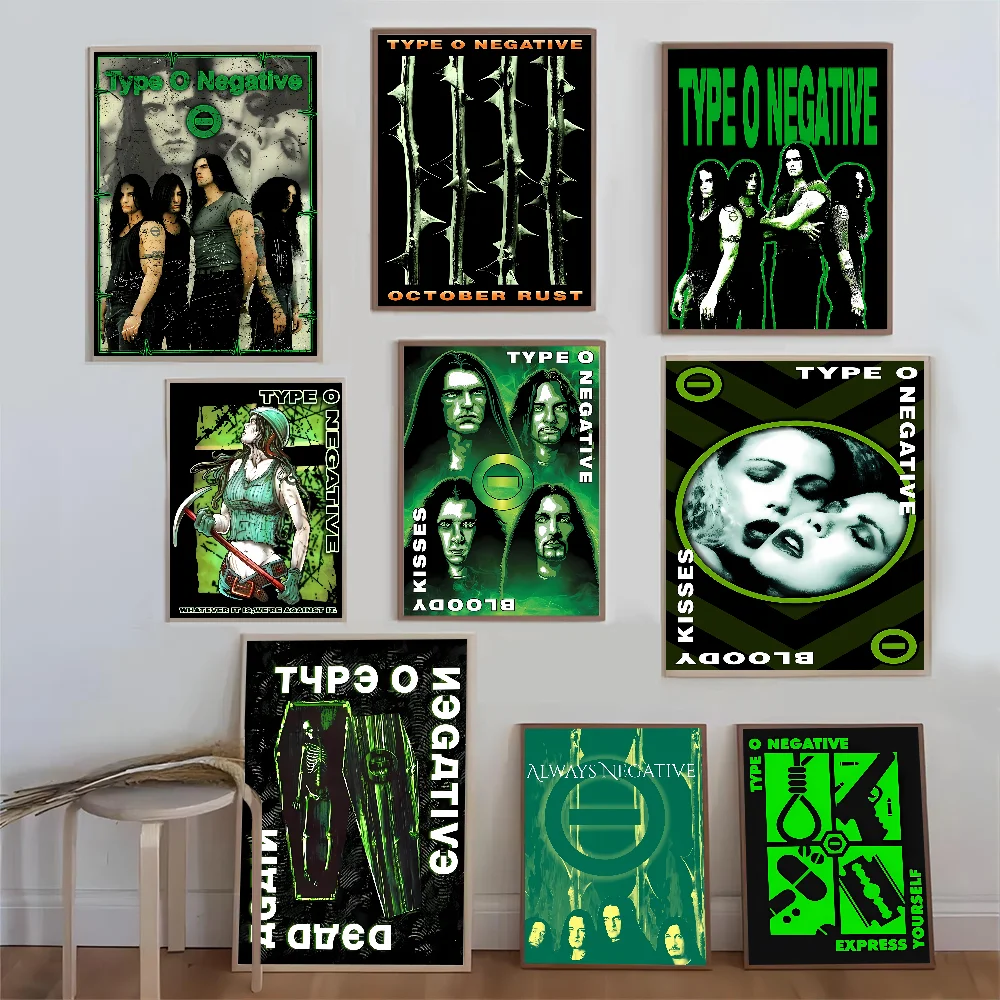 Zwart-wit portretposter