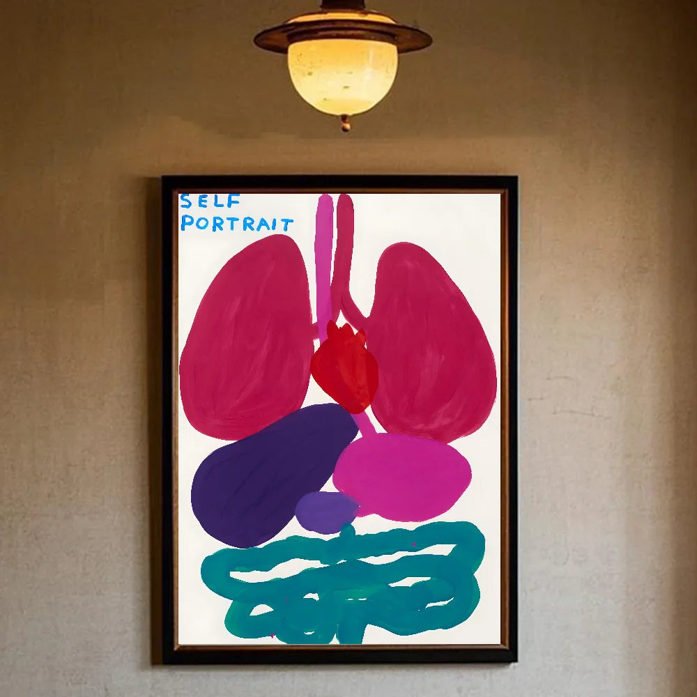 Grafische posters in zwart-wit stijl