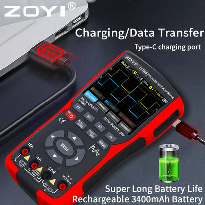 Multimeter met automatische uitschakeling