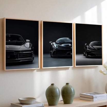 Decoratie woonkamer in zwart-wit – Modern contrast