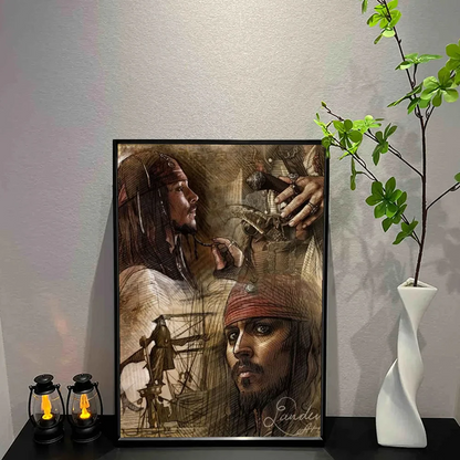 Grote posters met rustige uitstraling
