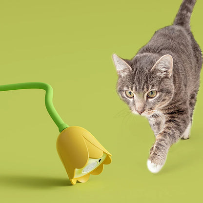 Kattenspeelgoed met pluche staart – Aantrekkelijk voor jachtgedrag