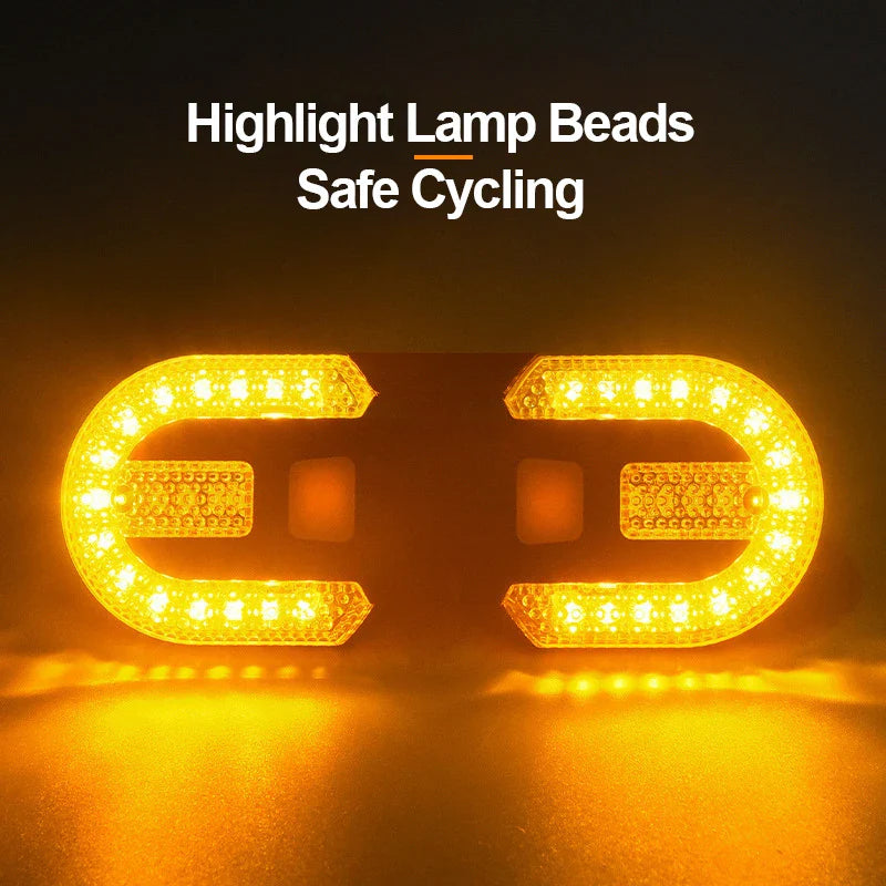 Fietslamp met lichtsensor en automatische activatie