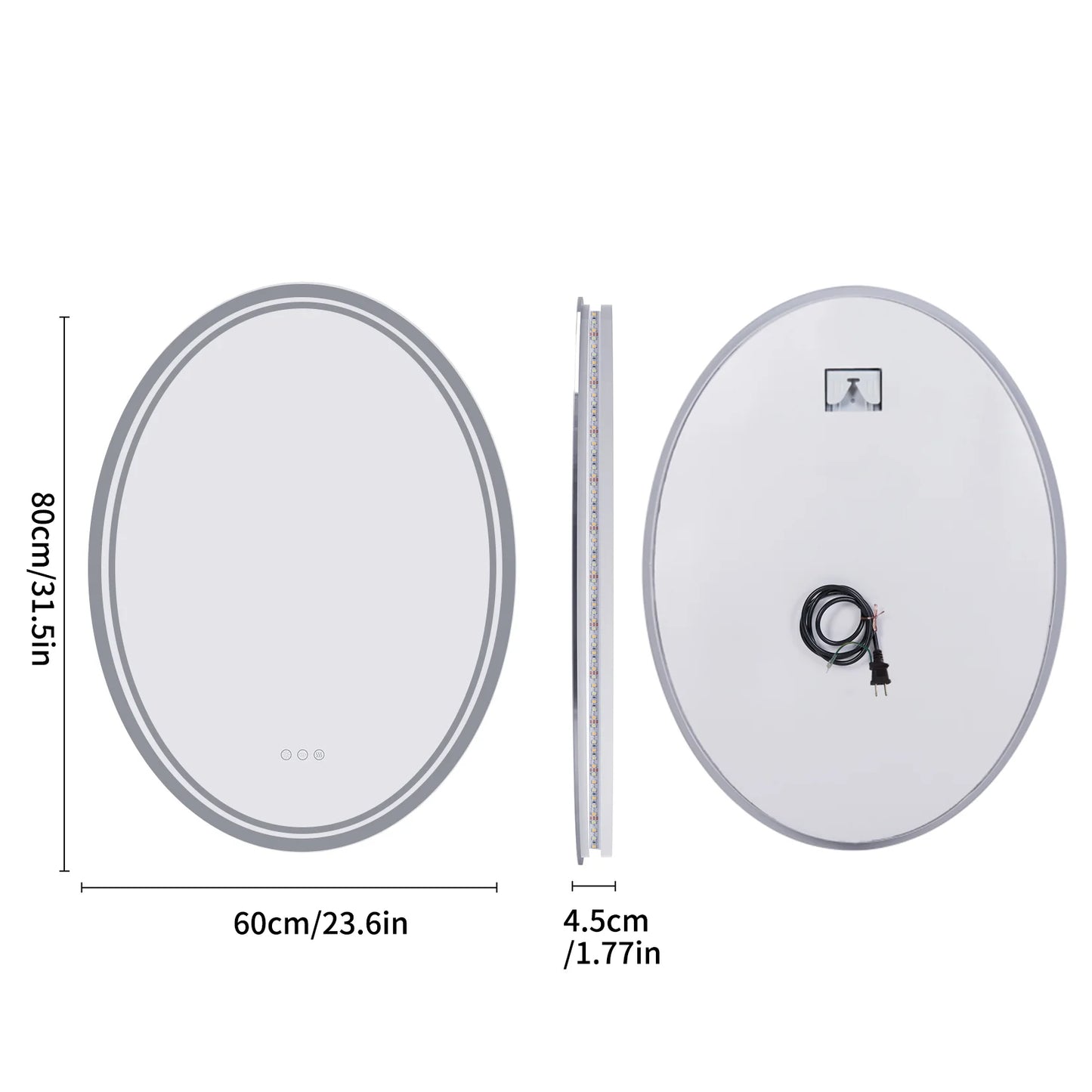 LED spiegel met indirecte verlichting – Rustgevend en elegant