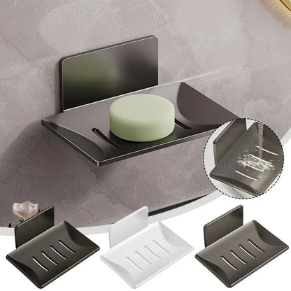 Zeep houder voor wastafelrand – Compact en netjes