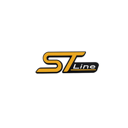 auto stickers - kleurrijke ST Line stickers voor unieke uitstraling