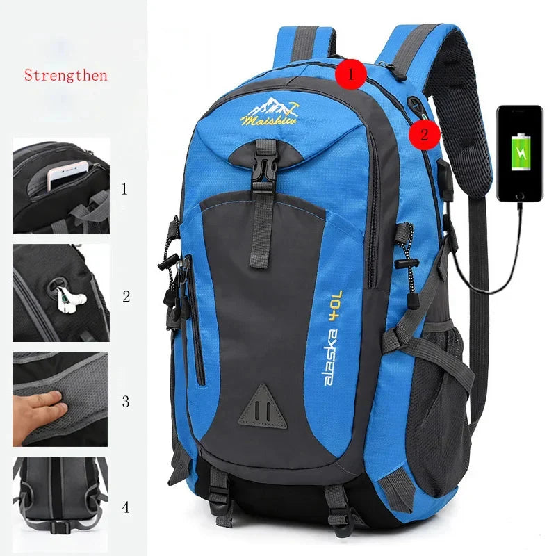 Handbagage rugzak 40x30x20 met verstelbare borstband