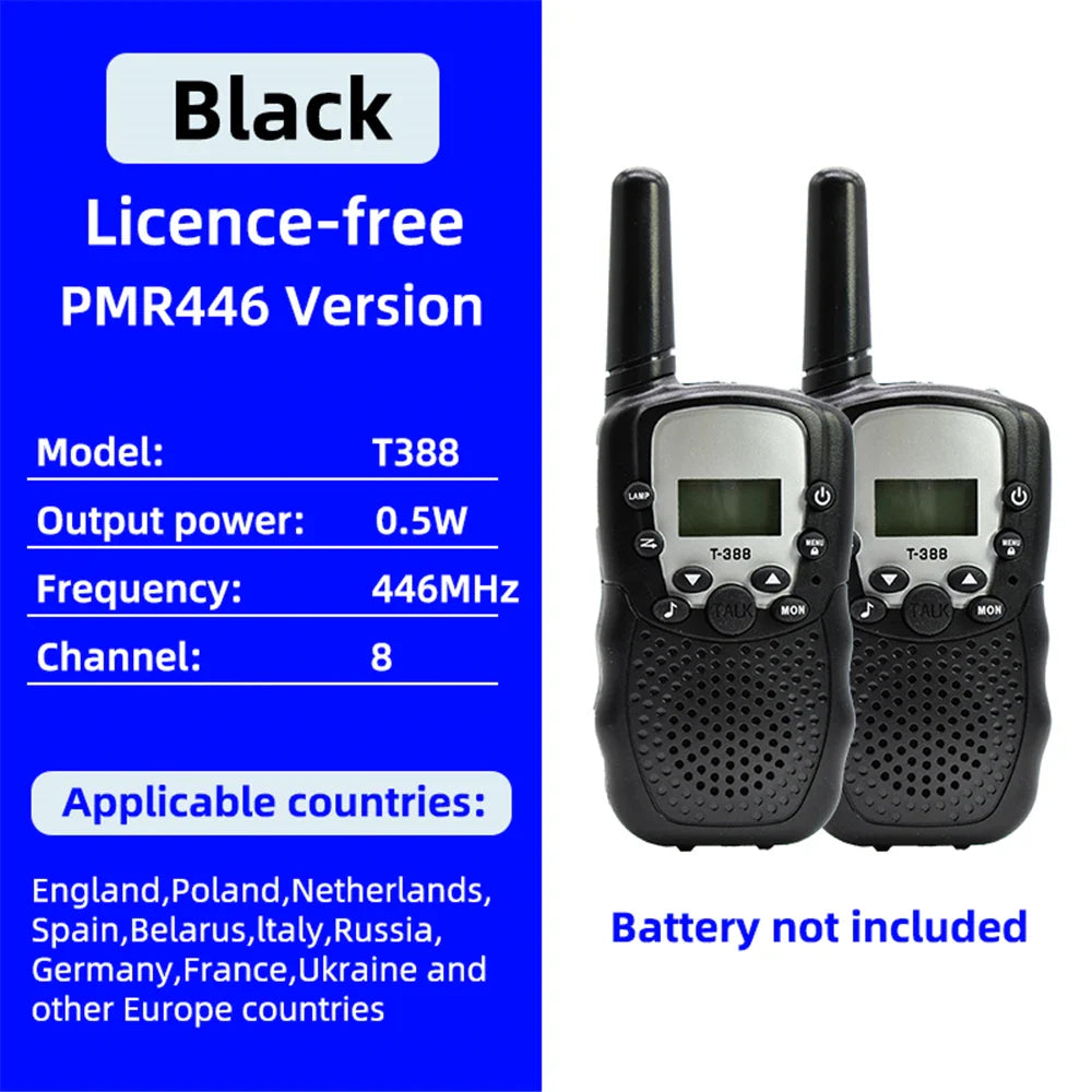Walkie talkie Action met compact design