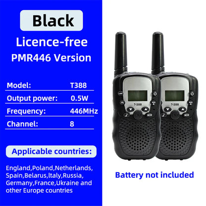 Walkie talkie Action met compact design