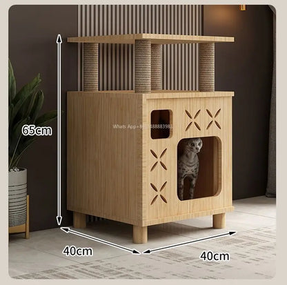 Kattenpaal met designframes – Past bij je meubels