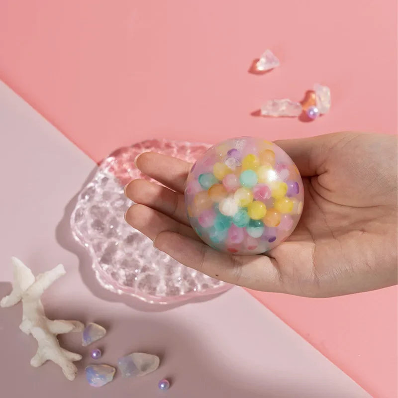 Stressbal met vrolijke gezichten – Verzacht je dag