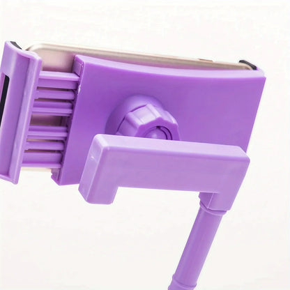 Flexibele houder voor telefoon met sterke veerclip