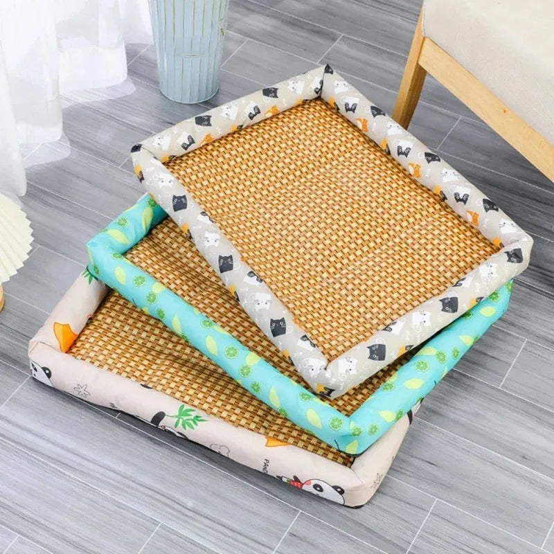Zachte ronde kattenmand groot – Perfect voor koude dagen