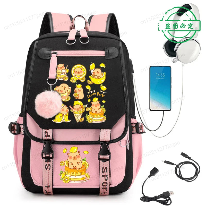 Handbagage rugzak met ritsbeveiliging