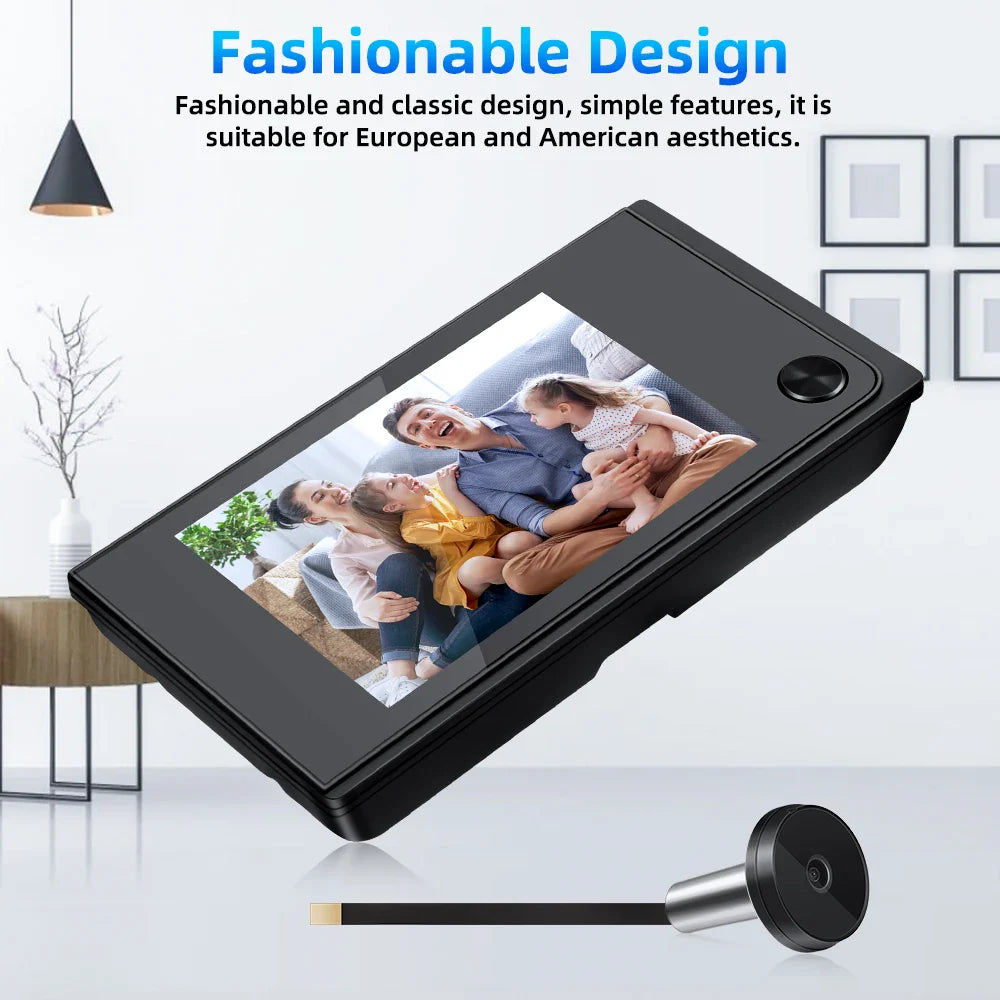 Draadloze deurbel met live video – Zie real-time wie aanbelt