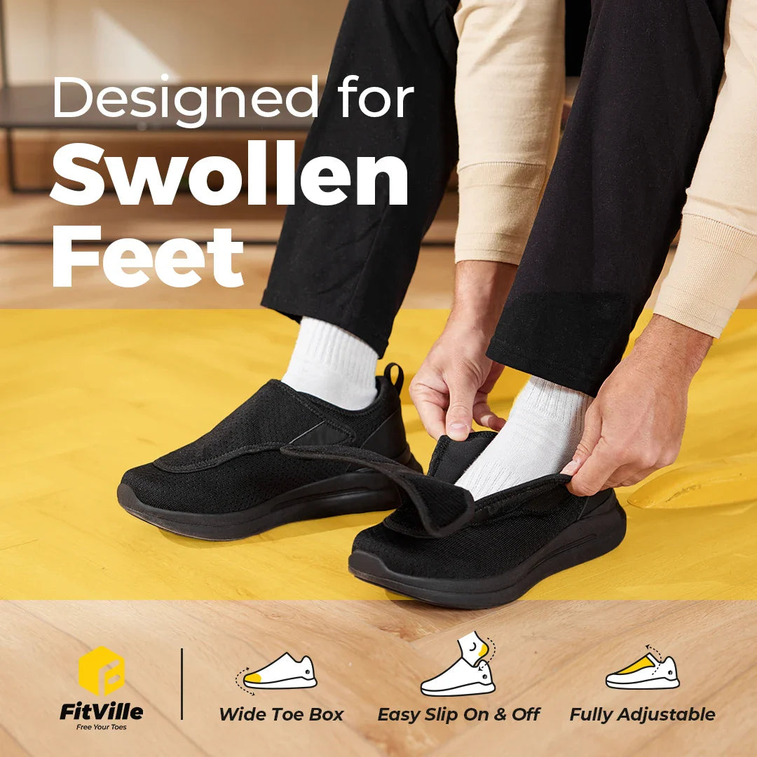 Veterschoenen heren zomer met comfortzool