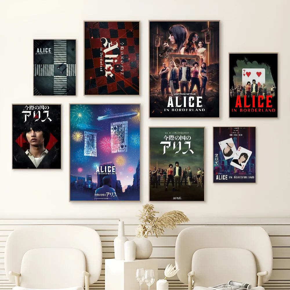 Poster met bospad of natuurpad