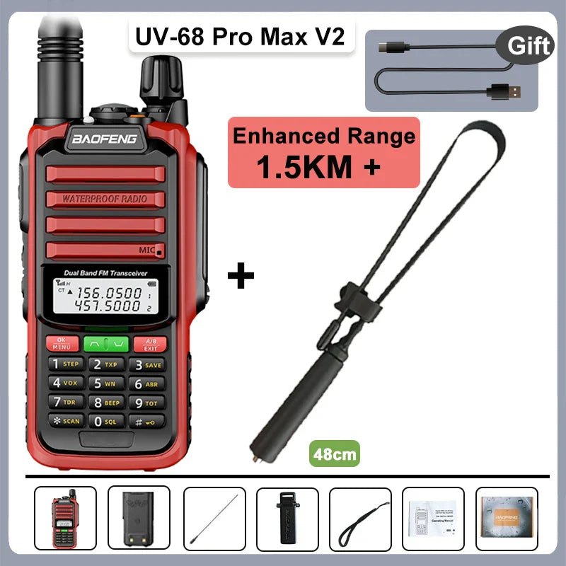 Walkie talkie Intertoys voor buitenactiviteiten