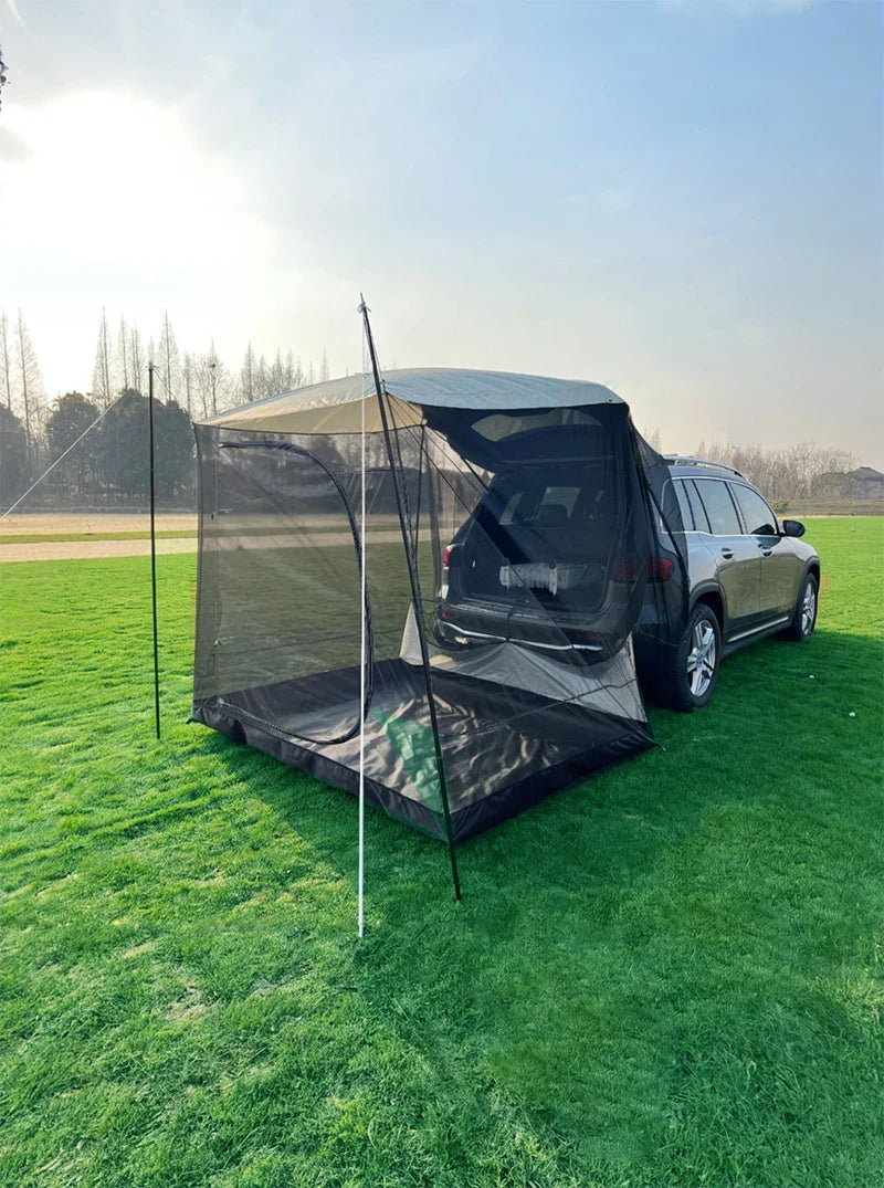 Pop-up tent ideaal voor weekendtrips – Licht en handig