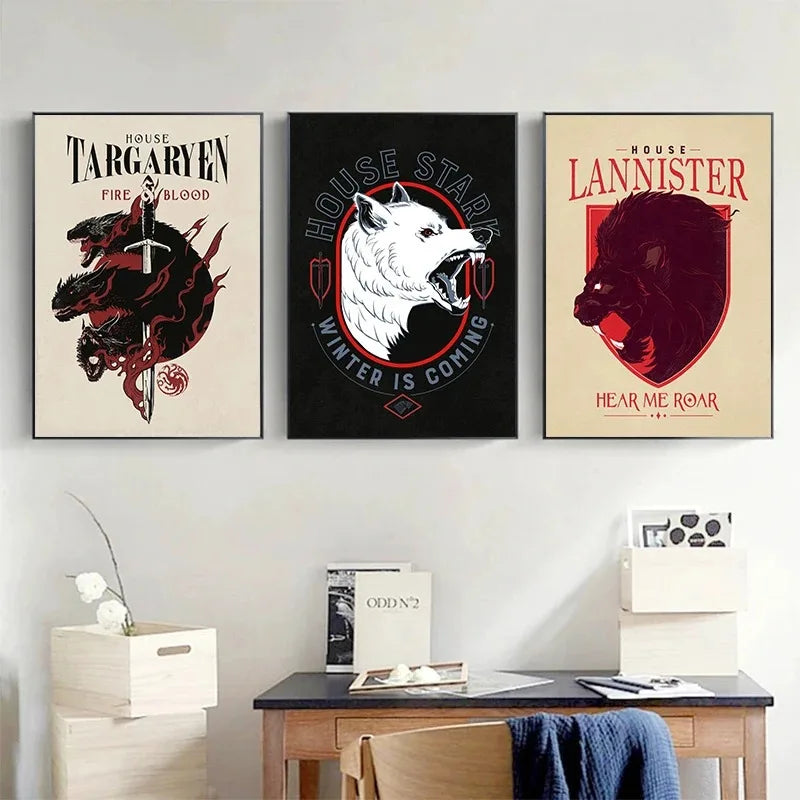 Poster in barok of klassiek thema