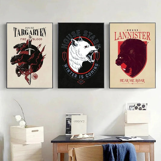 Poster in barok of klassiek thema