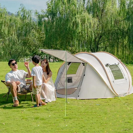 Pop up tent Action speciaal voor festivals – Licht en vrolijk