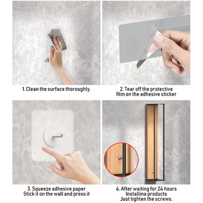 Handdoekenrek badkamer met extra plank – Slimme opslag
