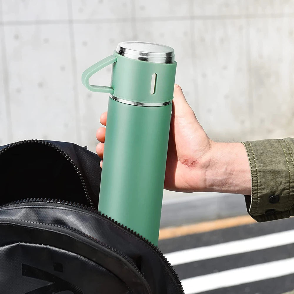 Thermosfles met draaidop – Praktisch en stevig