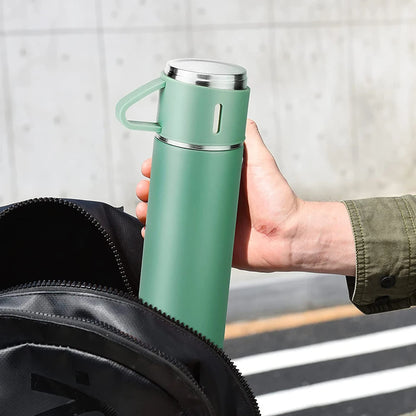 Thermosfles met draaidop – Praktisch en stevig