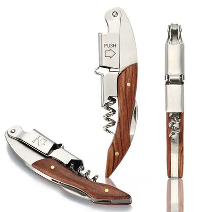 Luxe kurkentrekker met fluwelen etui – Voor fijnproevers